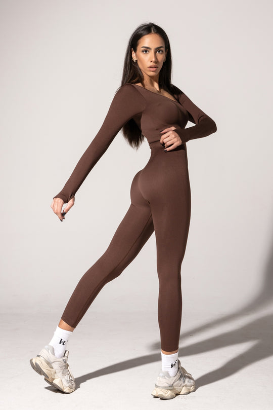 Rich Mocha Full Body Kombinezon